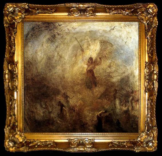 framed  Joseph Mallord William Turner The Angel Standing in the Sun, ta009-2